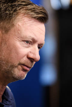 Peter Gerhardsson, förbundskapten för damlandslaget