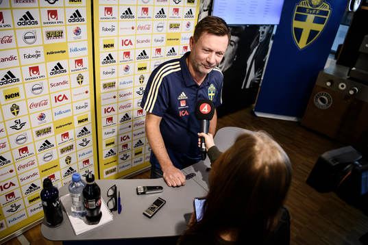 Peter Gerhardsson, förbundskapten för damlandslaget