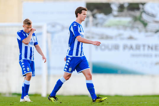 IFK Göteborgs Edvin Dahlqvist och August Erlingmark deppar