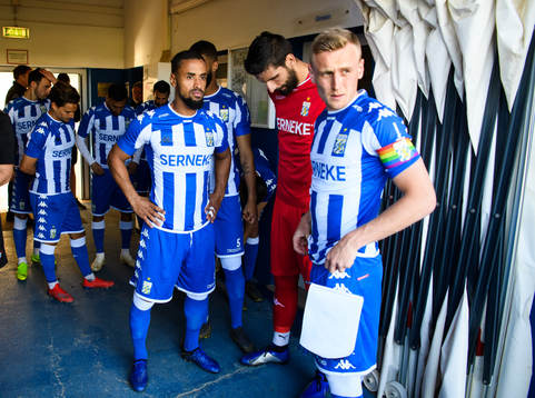 IFK Göteborgs Junes Barny, målvakt Giannis Anestis och