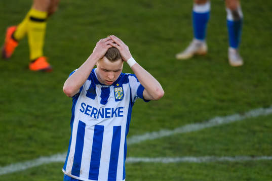 IFK Göteborgs Victor Wernersson deppar