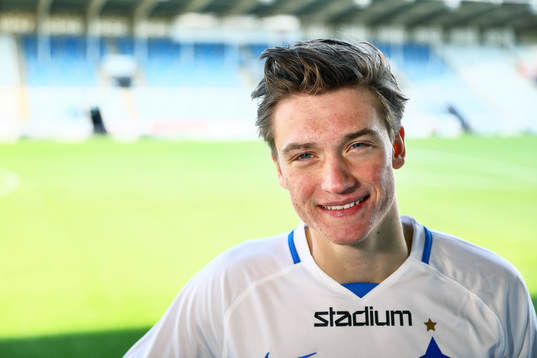IFK Norrköpings nyförvärv Rasmus Lauritsen