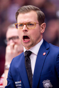 Malmö Redhawks assisterande tränare Martin Filander