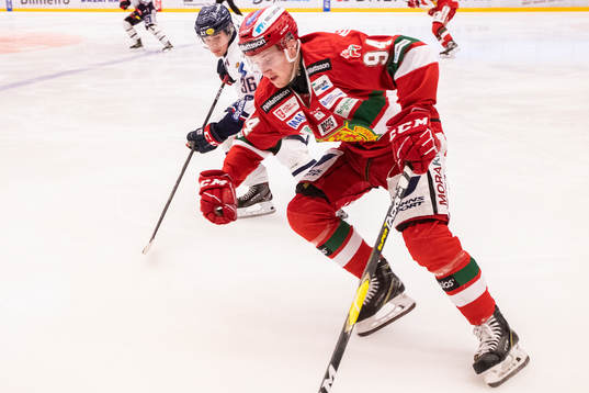 Linköpings Filip Karlsson och Moras Sebastian Hartmann