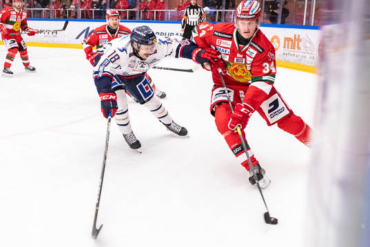 Linköpings James Wright och Moras Adam Edström