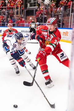 Linköpings James Wright och Moras Adam Edström