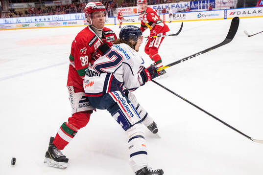 Moras Adam Massuhr och Linköpings Adam Brodecki