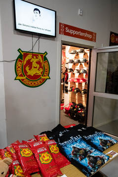 Moras supportershop i Jalas Arena