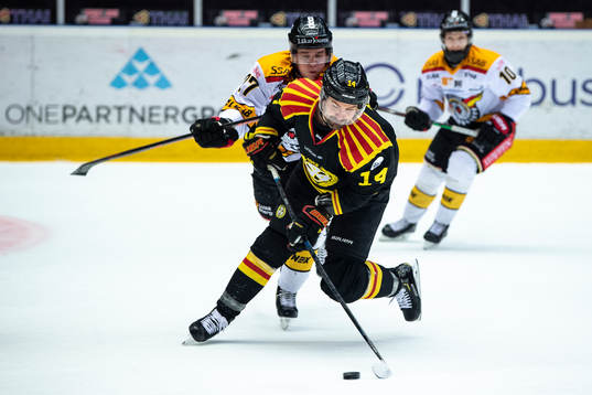Brynäs Johan Alcén och Luleås Nils Lundkvist