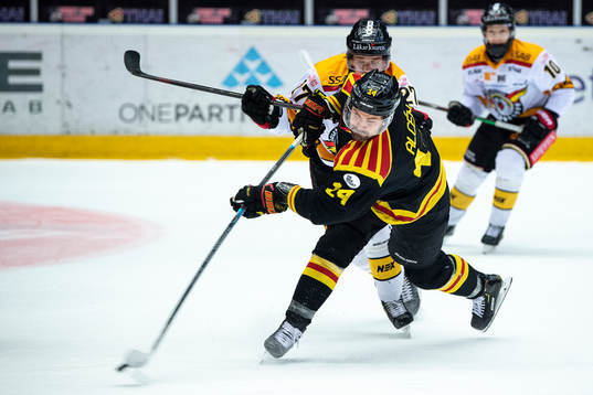 Brynäs Johan Alcén och Luleås Nils Lundkvist