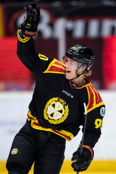 Brynäs Jesper Boqvist jublar