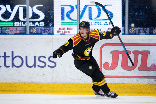 Brynäs Jesper Boqvist jublar