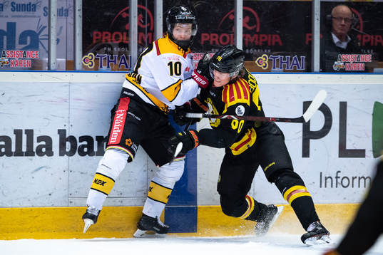 Luleås Einar Emanuelsson och Brynäs Jesper Boqvist