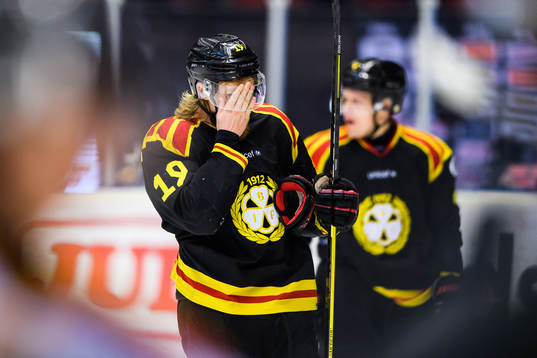 Brynäs Ludvig Nilsson deppar
