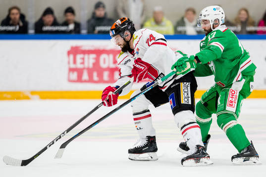 Örebros Nick Ebert och Rögles Taylor Matson