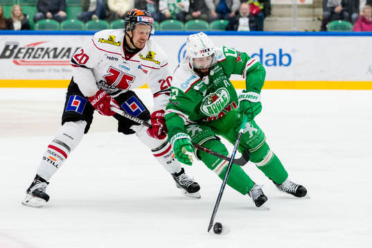 Örebros Marcus Weinstock och Rögles Taylor Matson