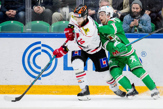 Örebros Tom Wandell och Rögles Leon Bristedt