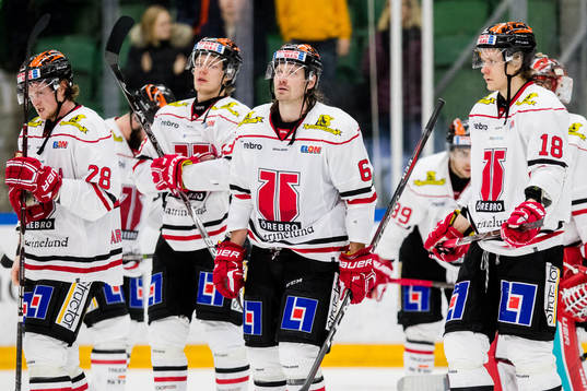 Örebros spelare deppar