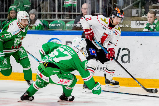 Rögles Daniel Zaar och Leon Bristedt  och Örebros Rasmus