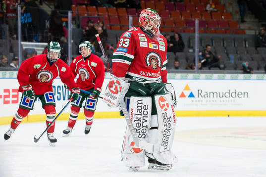 Frölundas målvakt Johan Mattsson