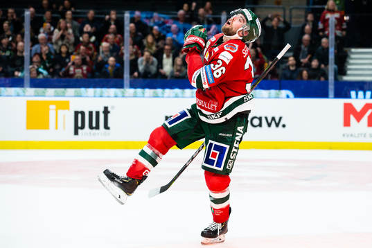 Frölundas Brandon Gormley deppar