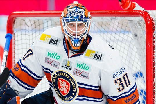 Växjös målvakt Viktor Fasth