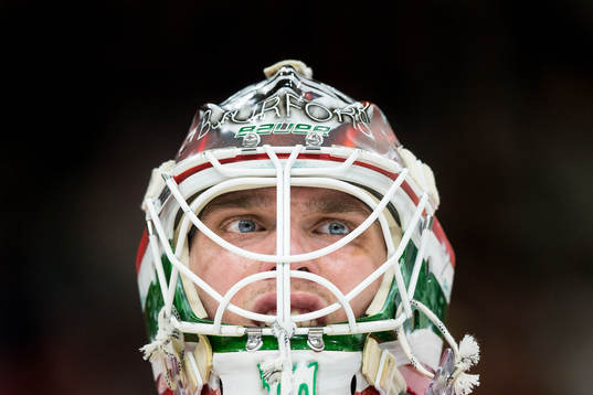 Frölundas målvakt Johan Gustafsson