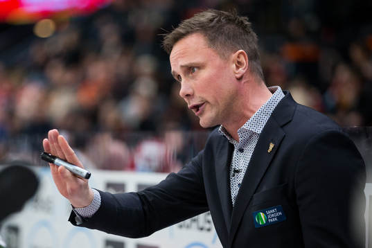 Frölundas tränare Roger Rönnberg