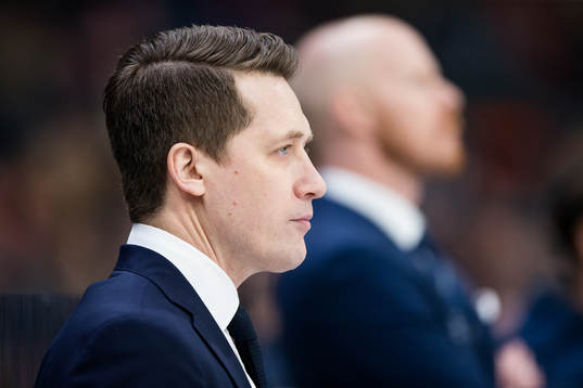 Växjös tränare Sam Hallam