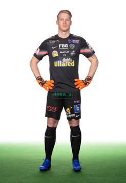 Falkenbergs målvakt Hampus Nilsson