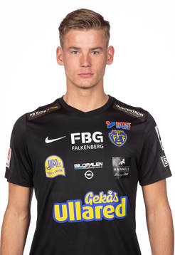 Falkenbergs målvakt Johan Brattberg