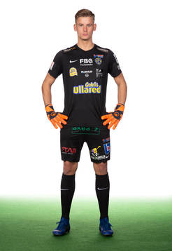 Falkenbergs målvakt Johan Brattberg