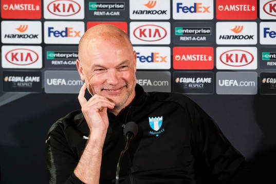 Uwe Rösler, head coach of Malmö FF