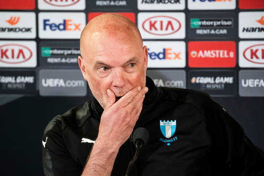 Uwe Rösler, head coach of Malmö FF