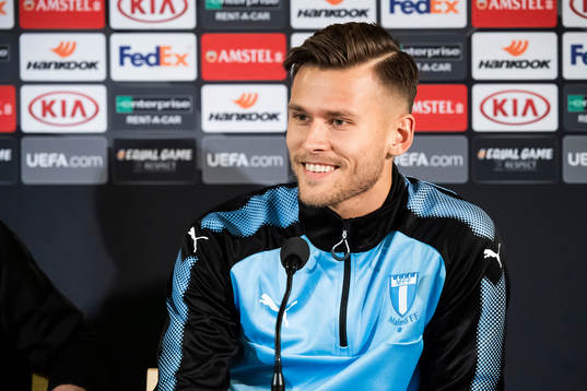 Arnor Traustason of Malmö FF