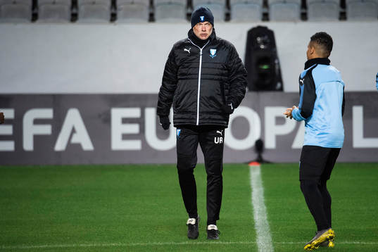 Uwe Rösler, head coach of Malmö FF