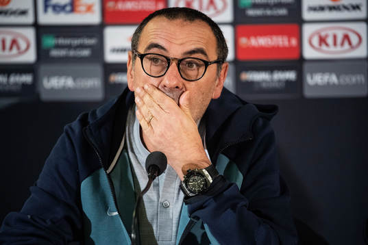 Maurizio Sarri head coach of Chelsea