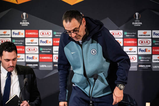 Maurizio Sarri head coach of Chelsea