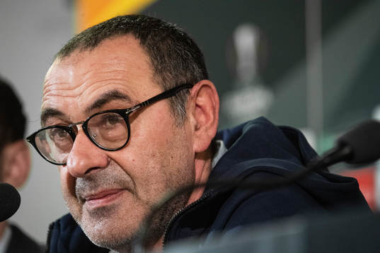 Maurizio Sarri head coach of Chelsea