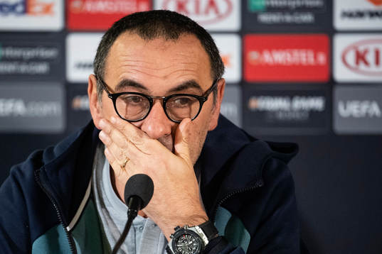 Maurizio Sarri head coach of Chelsea