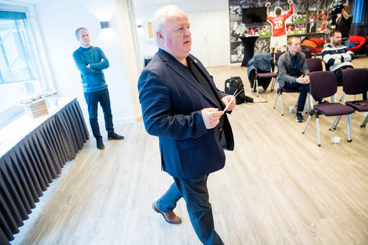 Pål Bjerketvedt, General secretary, and Terje Svendsen,
