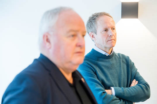 Terje Svendsen, President, and Pål Bjerketvedt, General