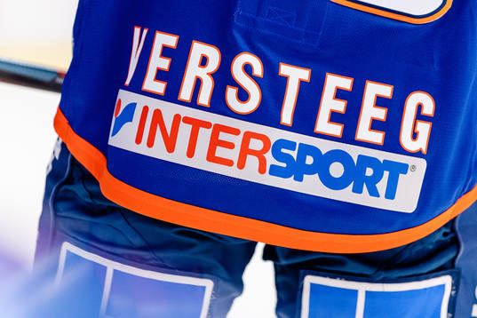 Växjös Kris Versteegs namn bak på matchtröja