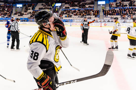 Brynäs Adrian Elefalk deppar