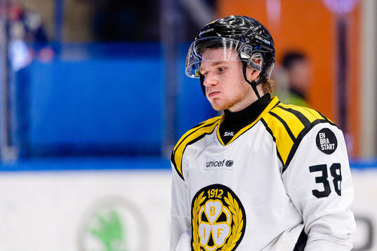 Brynäs Adrian Elefalk deppar