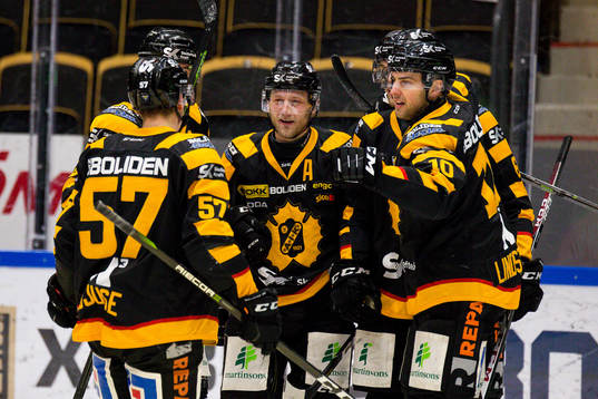 Skellefteås Oscar Möller, Emil Djuse och Joakim