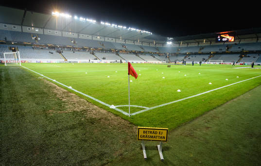 General interior view of Stadion prior to the Europa league