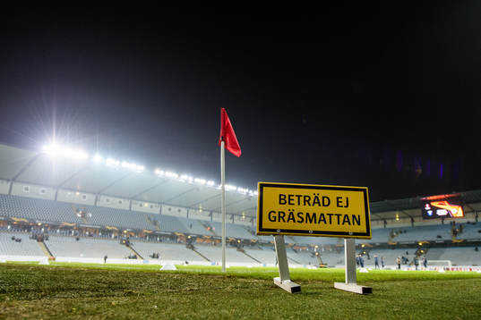 General interior view of Stadion prior to the Europa league