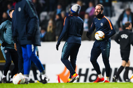 Gonzalo Higuain of Chelsea