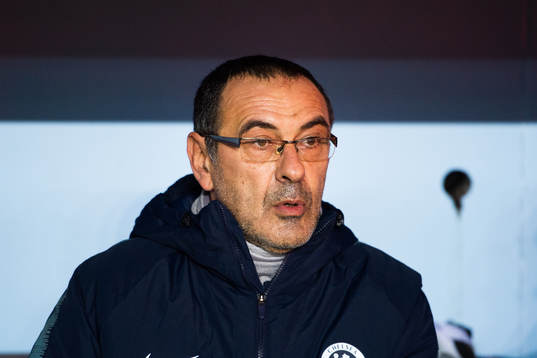 Maurizio Sarri, head coach of Chelsea